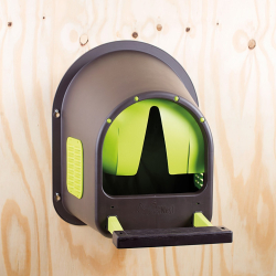 Gniazdo lęgowe z tworzywa sztucznego do montażu na ścianie