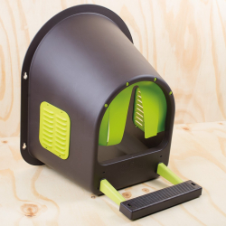 Gniazdo lęgowe z tworzywa sztucznego do montażu na ścianie