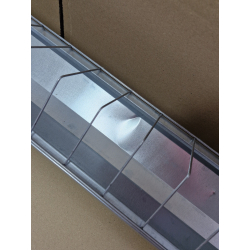 Korytko paszowe NR 3 dla kurcząt, niosek 100 cm z blachy ocynkowanej OUTLET